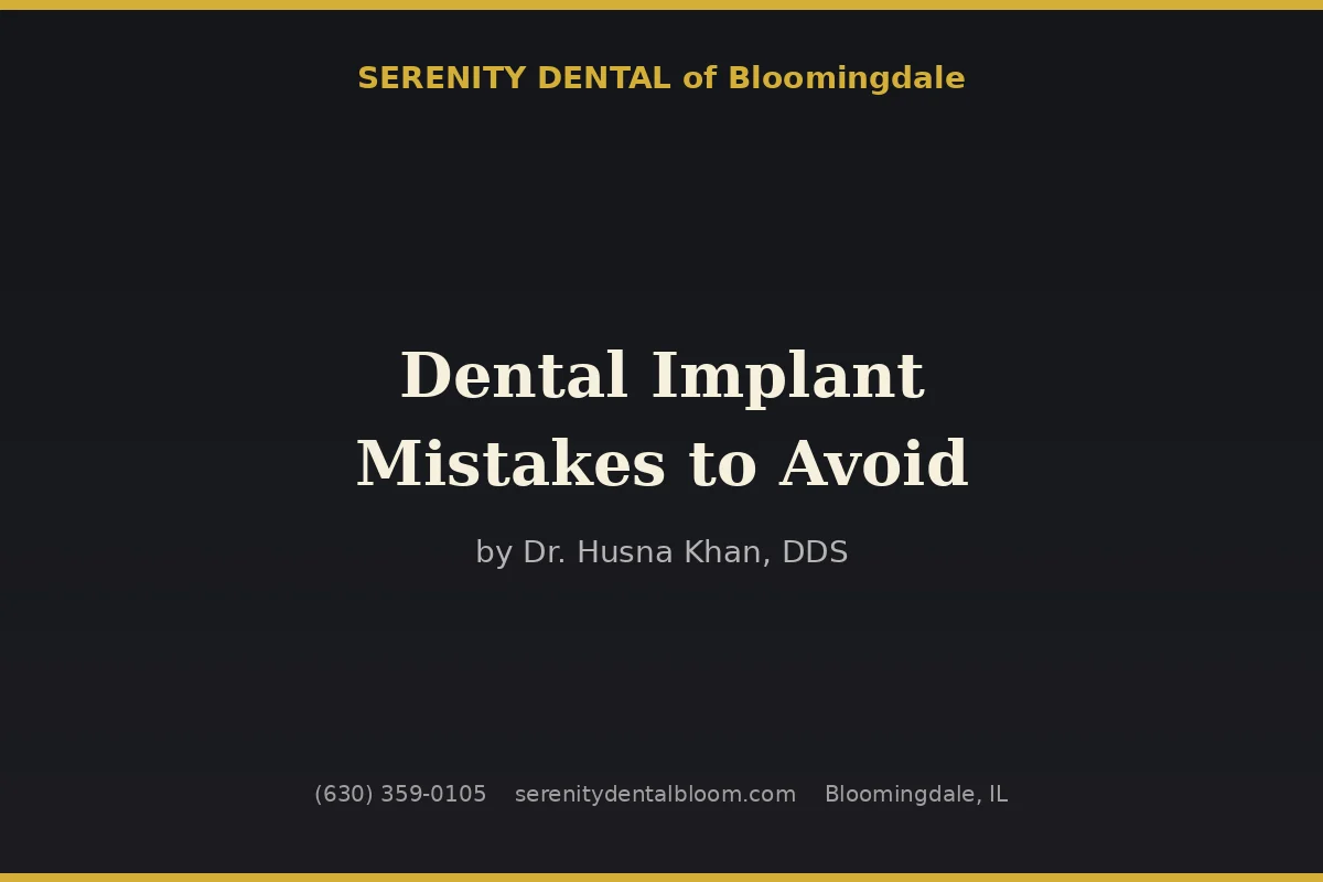Dr. Husna Khan, DDS -- Serenity Dental of Bloomingdale