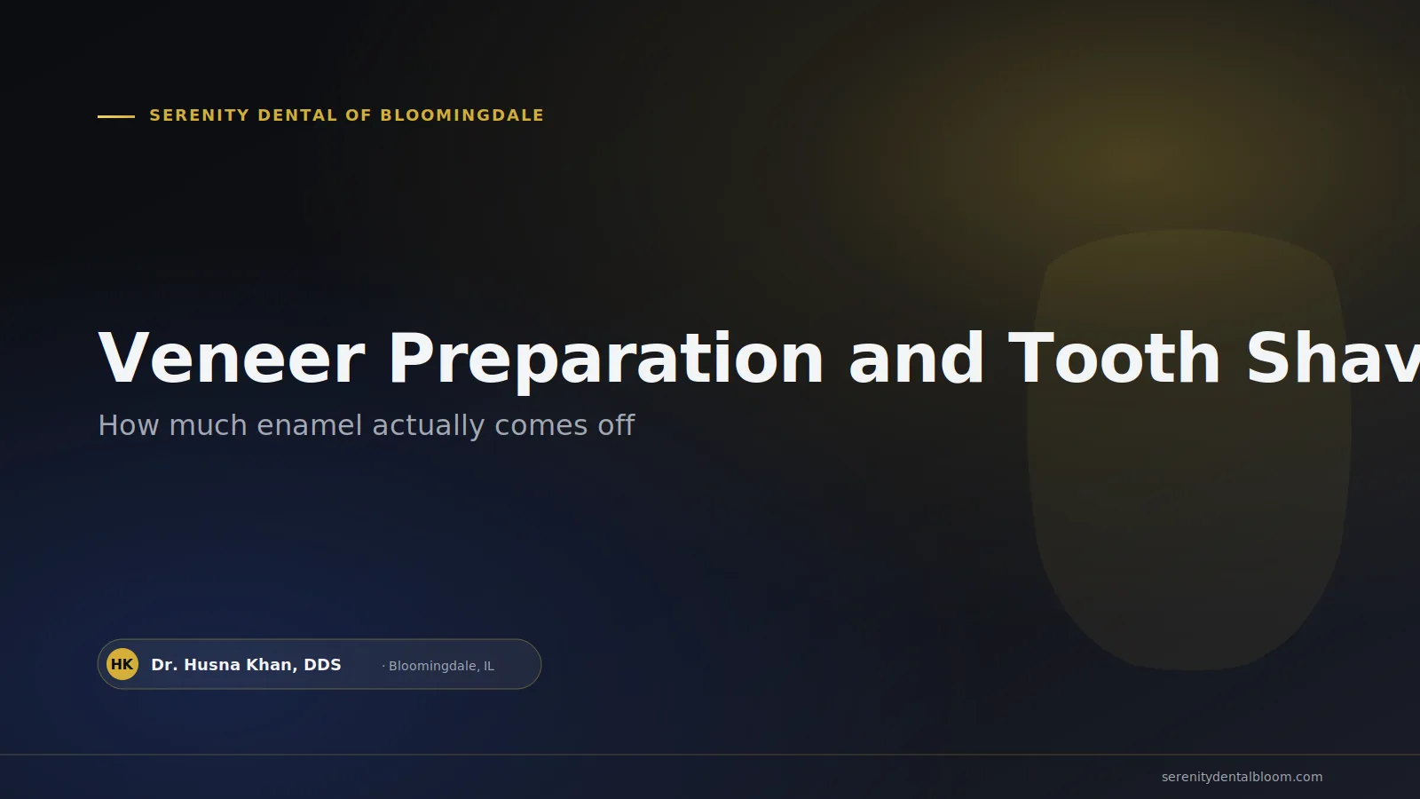 Veneer Preparation and Tooth Shaving Explained