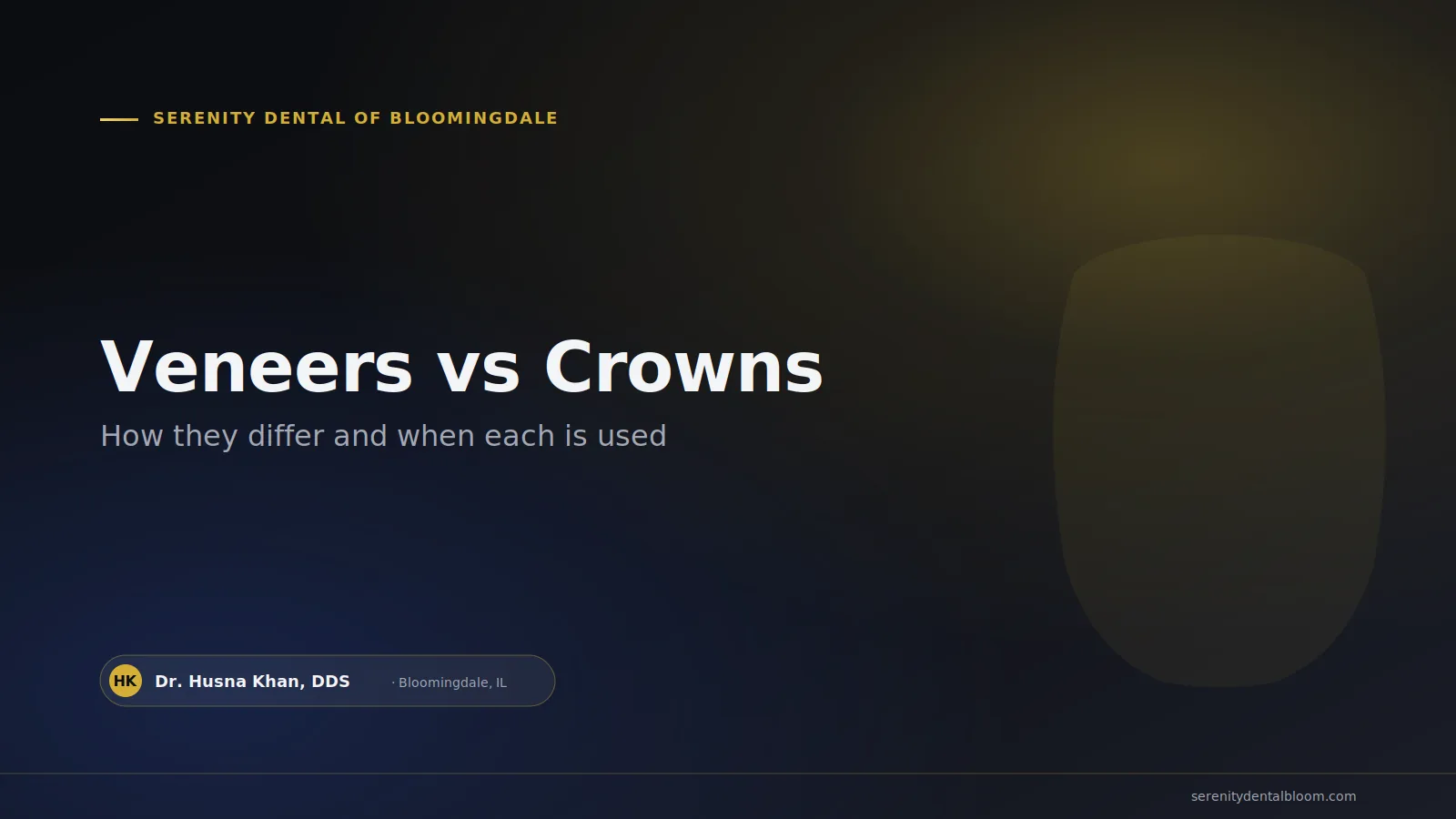 Veneers vs Crowns: When You Need Each One